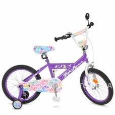 Велосипед детский PROF1 18д. L18132 Butterfly 2 (сиреневый)